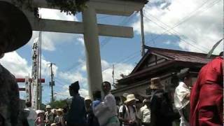 田島祇園祭 御輿渡御　二　2010.7.23