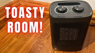 Kismile Small Space Heater for Indoor Use - Incredibly Powerful! I Use it in My Bedroom at Night!