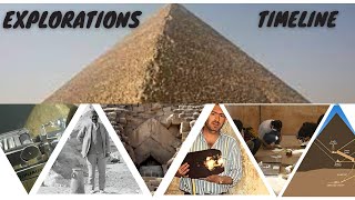 The Great Pyramid of Khufu.Timeline of Archeological Exploration