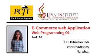 Web Programming 01 | Task 18 | eshop | 1st Year | Java Institute