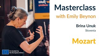 SFOA 2022 Masterclass with Emily Beynon - Brina Unuk (Mozart Concerto G major)