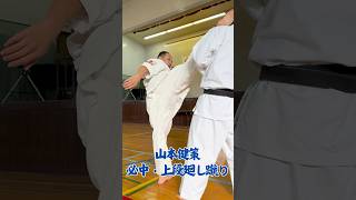 山本健策：必中・上段廻し蹴り #karate #空手 #kyokushin #martialarts #極真空手 #新極真会 #sports #shinkyokushin #budo