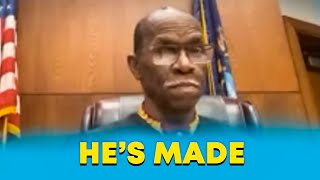 Sovereign citizen makes Judge Cedric mad in under a minute.