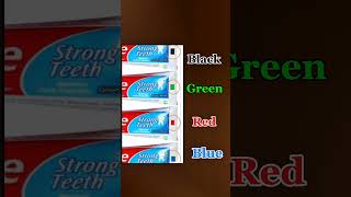 Toothpaste Color Codes Shorts Viralshorts Toothpaste