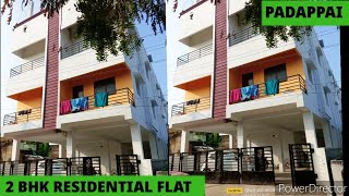 PID 183/RESIDENTIAL 2BHK FLAT IN PADAPPAI/JUST AT 28 L/1290 SQFT WITH COVERED CAR PARKING