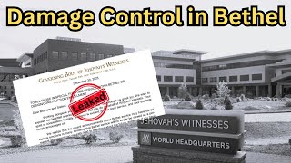 Damage Control in JW Bethels Worldwide | Leaked Letter After the 80+ Announcement