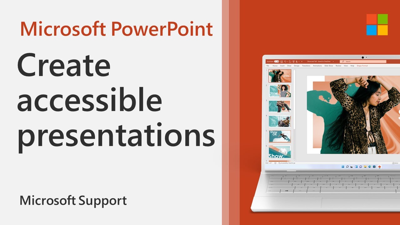 How To Create Accessible PowerPoint Presentations | Microsoft - YouTube