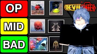 The BEST Devil Contract Tier List From WORST to BEST in Devil Hunter!