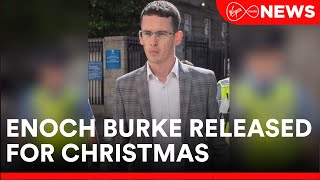 Secondary school teacher Enoch Burke is to be released from prison for Christmas