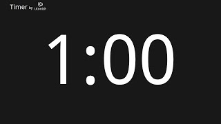 1 Minute Countup Timer