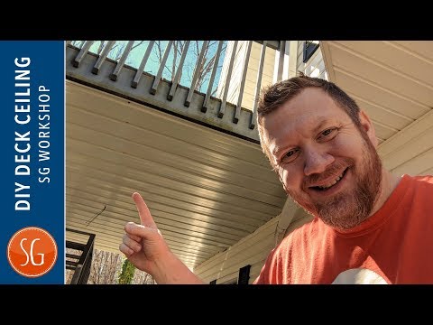 DIY Under Deck Ceiling for $300 DIY Under Deck Ceiling for $300