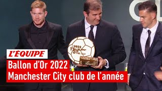 Ballon d'Or 2022 - Manchester City remporte le trophée de meilleur club de l'année