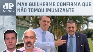 Assessor de Jair Bolsonaro admite emissão de certificado de vacinação; Beraldo e Schelp analisam