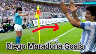 Diego Maradona Goals That SHOCKED The World
