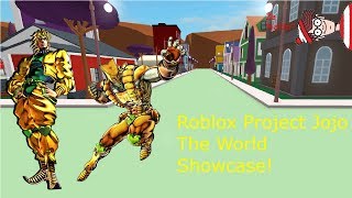Soft Wet Showcase Roblox Project Jojo - roblox project jojo the world showcase