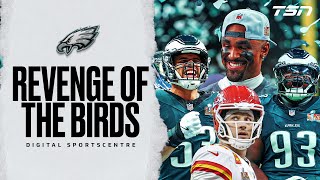 The Eagles end the Chiefs’ three-peat hopes in dominant fashion at Super Bowl LIX