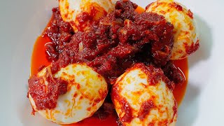 RESEPI SAMBAL TELUR REBUS YANG MESTI DI CUBA !