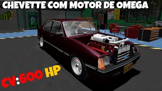 MONTAMOS UM MOTOR 4.1 DE OMEGA NO CHEVETTE - SLRR BRASIL #07