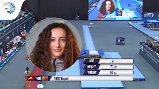 Raquel PINTO (POR) - 2018 Tumbling European Championships, final