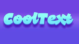 Cooltext fancy font generator