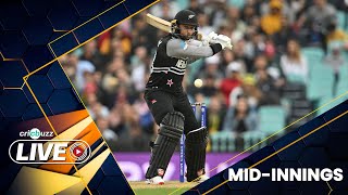 Cricbuzz Live: T20 WC | Australia v New Zealand, Match 13, Mid-innings show