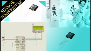 Interfacing LM35 Temperature Sensor With Pic16f877a Mikro C Proteus