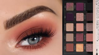 Matte Warm Smokey Eyeshadow Tutorial | Natasha Denona My Dream Palette | 12 DAYS OF TUTORIALS