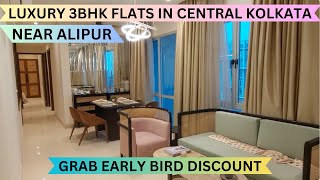 Luxury 3Bhk Flats In Central Kolkata Near Alipore on Sale 📞8100293325 | Premium Residential Complex