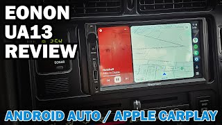 Eonon UA13 Review - Wireless CarPlay \u0026 Android Auto