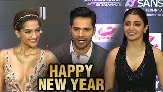 Anushka Sharma | Varun Dhawan | Sonam Kapoor | Bollywood Celebrities Wishing Happy New Year 2017