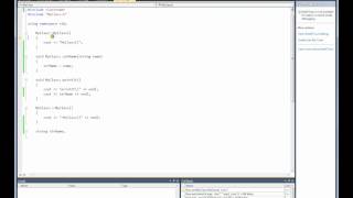 Debugging C++ in Visual Studio 2010