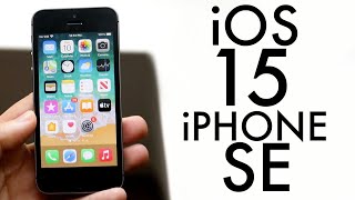 iOS 15 On iPhone SE! (Review)