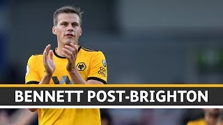 Bennett on 'tough' Brighton defeat