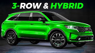 ALL-NEW 3-ROW Hybrid SUVs You Can Buy in 2024 (for families)