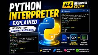 Python Interpreter Explained for Beginners | How Python Actually Runs Code