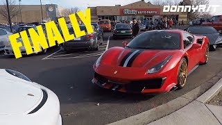 FINALLY saw a 488 Pista - Lafayette, CO Carshow