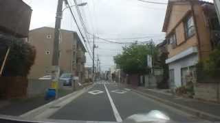 東小岩１丁目（車載動画）江戸川区Tokyo,Japan.