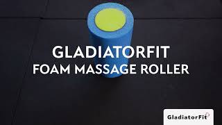 Gladiatorfit - Foam massage roller 30cm medium hardness Ø 15cm