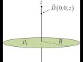 Lecture 4b -- Example -- Uniform Circular Plate Charge