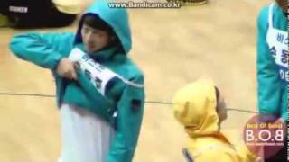 120108 [FANCAM] BEAST AEYGO COMPILATION in MBC Idol Star Athletics Championships