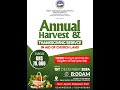 ANNUAL HARVEST AND THANKSGIVING SERVICE /01/12/2024/GREAT EMMANUEL'S DELIVERANCE PRAYER MINISTRY.