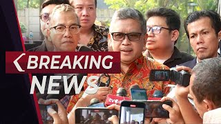 BREAKING NEWS - Keterangan Sekjen PDIP Hasto Kristiyanto usai Diperiksa KPK Terkait Harun Masiku