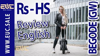 BEGODE (GOTWAY) Rs - HS unicycle review English version.