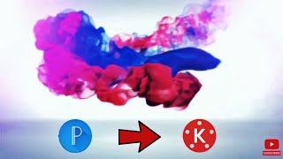 How to make 3D smoke intro using  PixelLab and Kinemaster