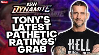 AEW Dynamite 4/10/24 Review | Tony Khan, AEW Air CM Punk/Jack Perry All In Footage & IT BACKFIRES
