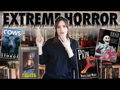 Ranking all the EXTREME horror books I've read