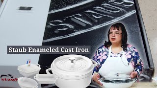 Staub Enameled Cast Iron | Cocotte, Braiser with Glass Lid + Bakeware 🔥👩‍🍳