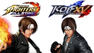 Kyo Kusanagi in KoFAS *New* Special Skill vs. KoFXV Climax | up-to-down comparison