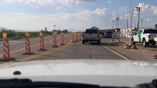 Border Patrol Checkpoint leaving Tombstone Az