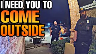 COPS DENIED AT THE DOOR! - WALK OF SHAME!